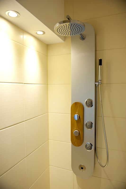 Rain Shower Head with Minimalist Design