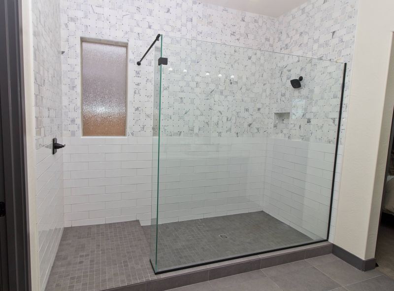 Multi-Row Shower Tile Design